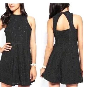 Kimchi blue urban outfitters black lace dress